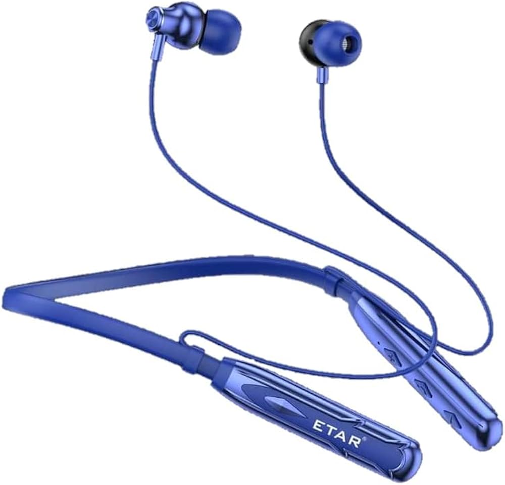 ETAR Mercury Wireless Neckband Earphones – Hi-Fi Sound, 400H Standby, Noise Isolation