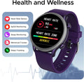 boAt Flash Plus Smartwatch with 3.53 cm Round Display – Indigo Blue